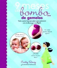 9 meses con bombo… de gemelos (Carley Roney)