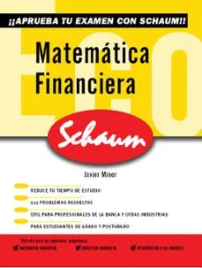 Matematica financiera (publidisa) (Javier Miner)