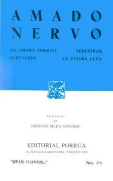 La amada inmovil (Amado Nervo)